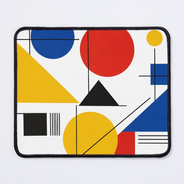 Item preview, Geometric Bauhaus Shapes Composition designed and sold by Owcomm.