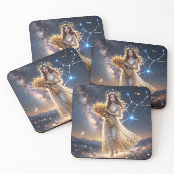 Item preview, virgo angle on star designed and sold by ฮายา6395.