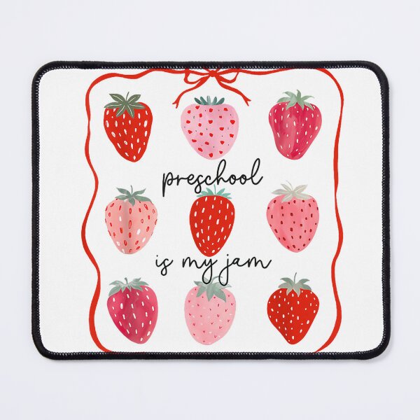 Item preview, Preschool is My Jam Strawberry Teacher First Day of School T-Shirt designed and sold by Voila-creative.