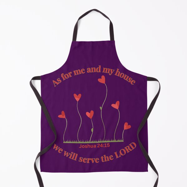 Item preview, As for Me and My House We Will Serve the LORD | Joshua 24:15 Christian Floral Design designed and sold by JupiterLemons.