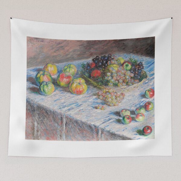 Item preview, Claude Monet Inspired Impressionist Landscape designed and sold by Matari-matari.