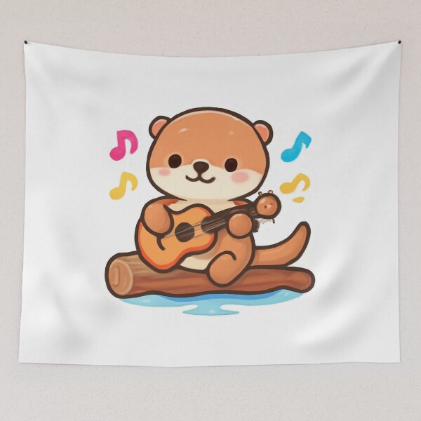 Item preview, Ukulele Otter designed and sold by foryouandyours.