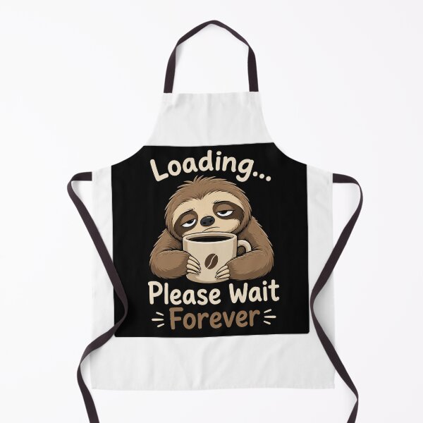 Item preview, Loading Please Wait Forever Sloth Coffee designed and sold by Owcomm.