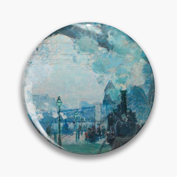 Item preview, Claude Monet Inspired Impressionist Landscape designed and sold by Matari-matari.