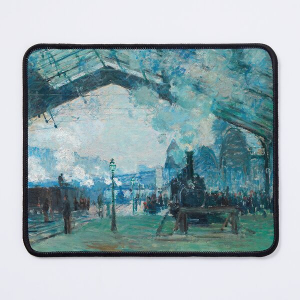 Item preview, Claude Monet Inspired Impressionist Landscape designed and sold by Matari-matari.