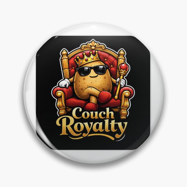 Item preview, Couch Royalty Potato King designed and sold by Owcomm.