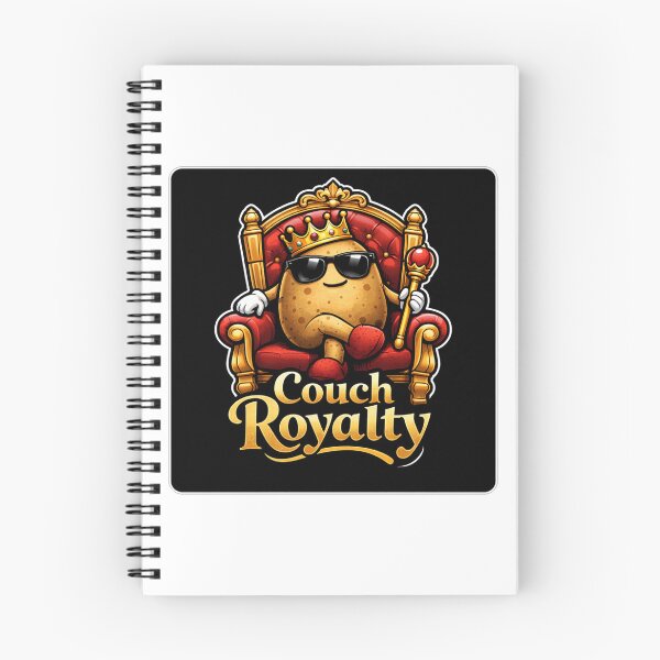 Item preview, Couch Royalty Potato King designed and sold by Owcomm.