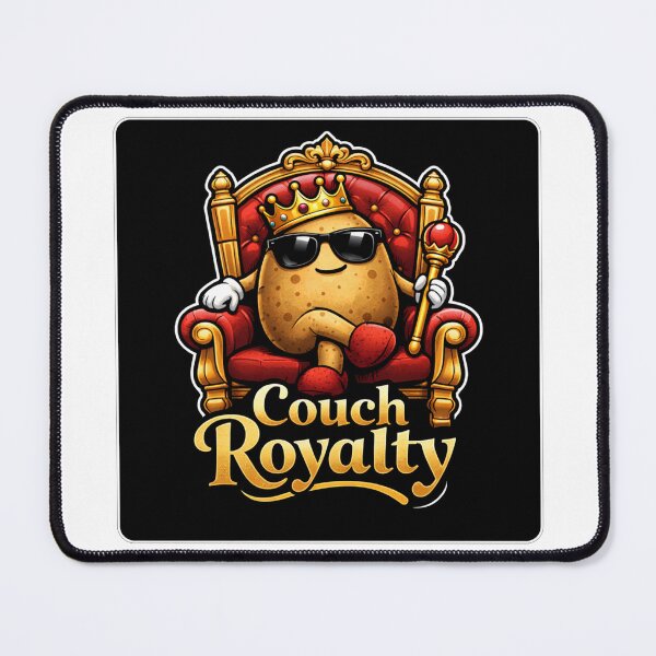 Item preview, Couch Royalty Potato King designed and sold by Owcomm.