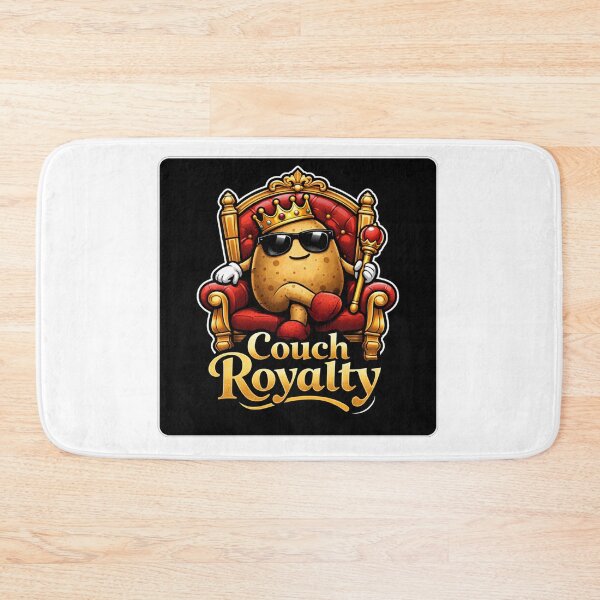 Item preview, Couch Royalty Potato King designed and sold by Owcomm.