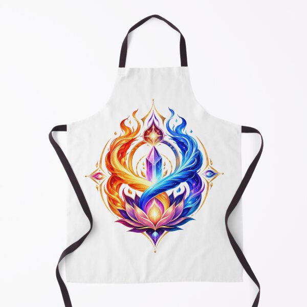 Item preview, Dual Flame Crystal Lotus designed and sold by syotos-ai.