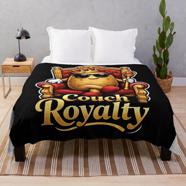 Item preview, Couch Royalty Potato King designed and sold by Owcomm.