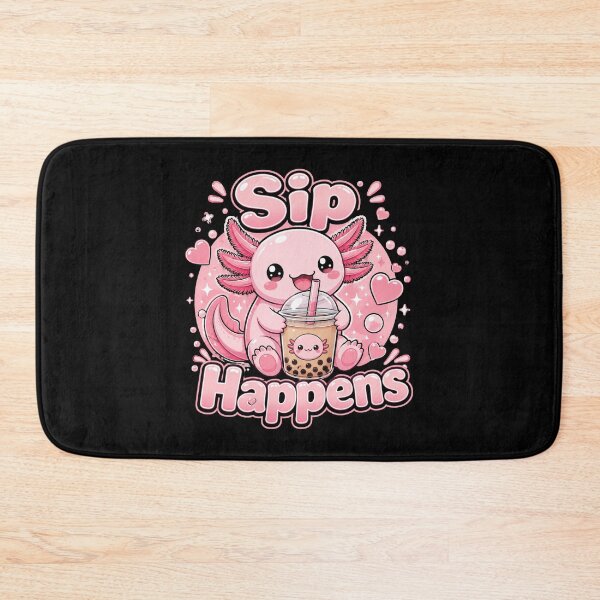 Item preview, Sip Happens – Cute Kawaii Axolotl Bubble Tea | Funny Boba Tea Lover Gift designed and sold by RJACreative.