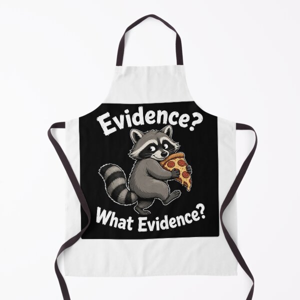 Item preview, Evidence What Evidence Raccoon With Pizza designed and sold by Owcomm.