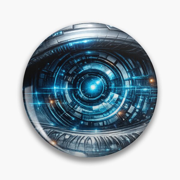 Item preview, Futuristic 3D Tech Eye designed and sold by Happyabstract.
