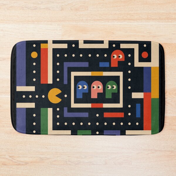 Item preview, PAC-MAN Bauhaus Edition | Geometric Retro Gaming Art | Modernist Arcade Design designed and sold by Lifer Art and Design.