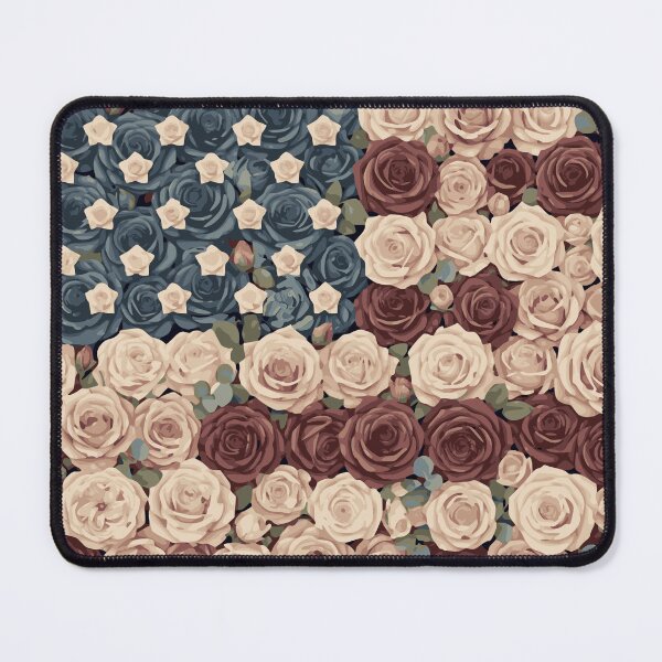 Item preview, USA Flag Roses Patriotic designed and sold by pigasousshop.