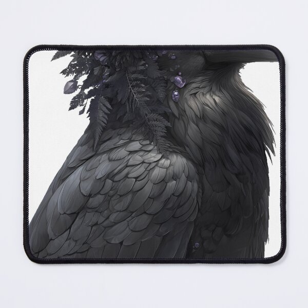 Item preview, Raven Crown of Black Dahlia and Fern designed and sold by IllumeInk.