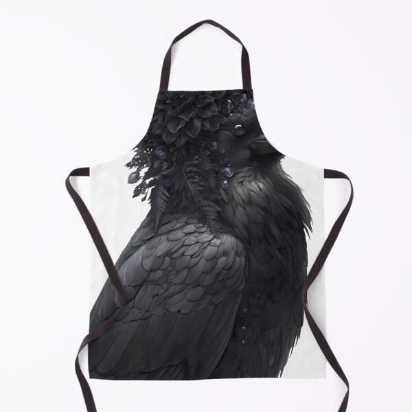 Item preview, Raven Crown of Black Dahlia and Fern designed and sold by IllumeInk.