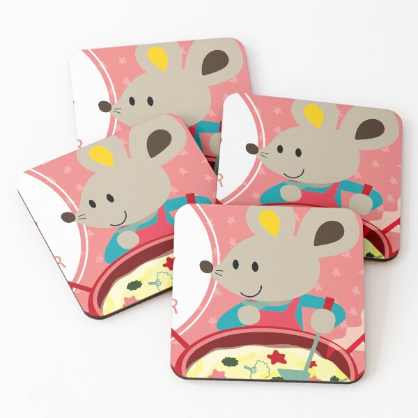 Item preview, Cute Cartoon Mouse Cooking Winter Stew designed and sold by OsakaYumeWorks.