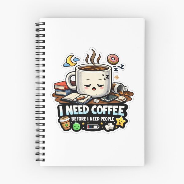 Item preview, Tired Mug Needs Coffee Before People designed and sold by Owcomm.