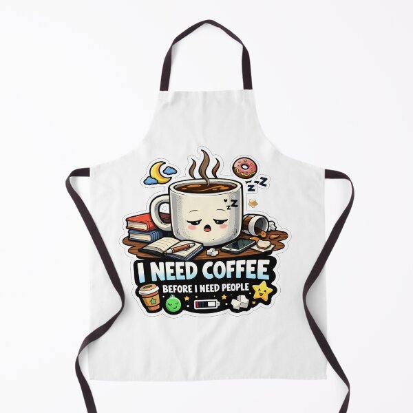 Item preview, Tired Mug Needs Coffee Before People designed and sold by Owcomm.