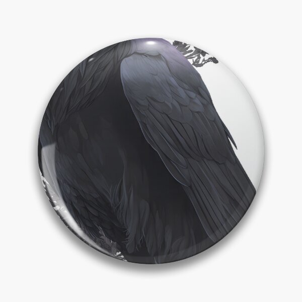 Item preview, Raven Crystal Ball Gothic Herbs designed and sold by IllumeInk.