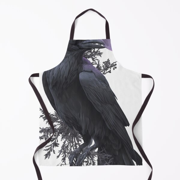 Item preview, Raven Crystal Ball Gothic Herbs designed and sold by IllumeInk.