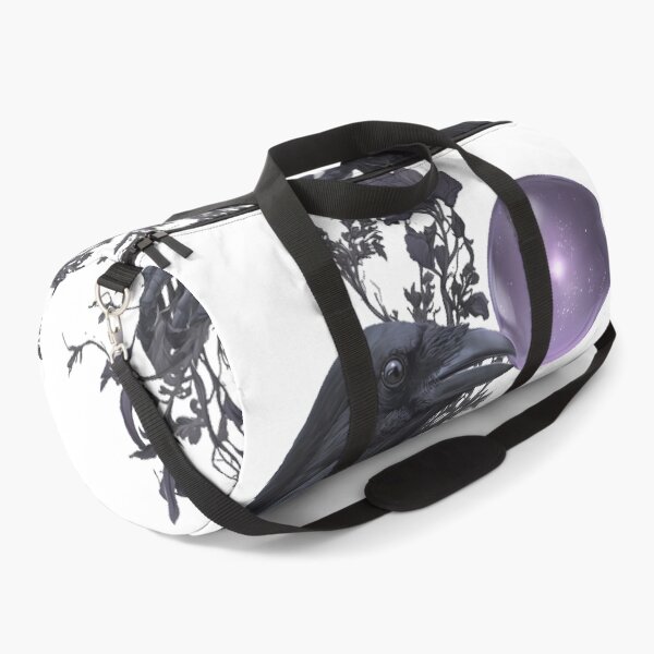Item preview, Raven Crystal Ball Gothic Herbs designed and sold by IllumeInk.