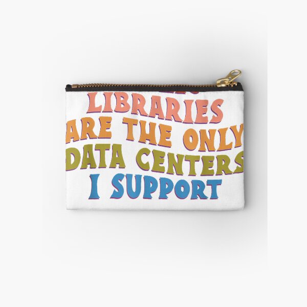 Item preview, Public Libraries are the only Data Centers i Support T-Shirt designed and sold by ‘Nothing Scares Me’ Store.