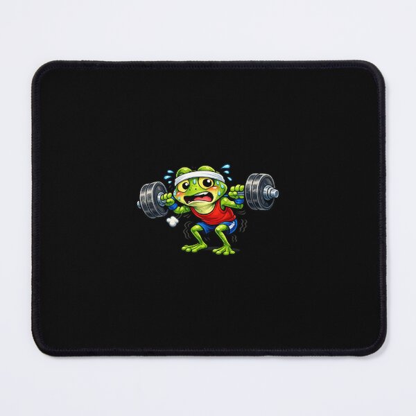 Item preview, Squat Struggle - Gym Frog designed and sold by odkocreative.