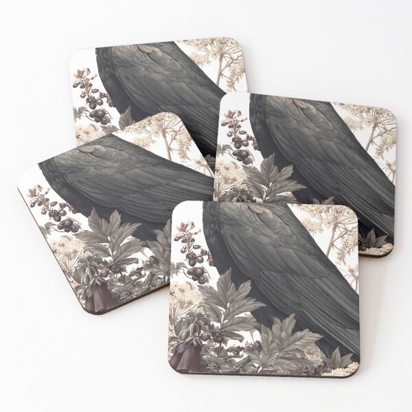 Item preview, Raven Poison Garden Botanical designed and sold by IllumeInk.