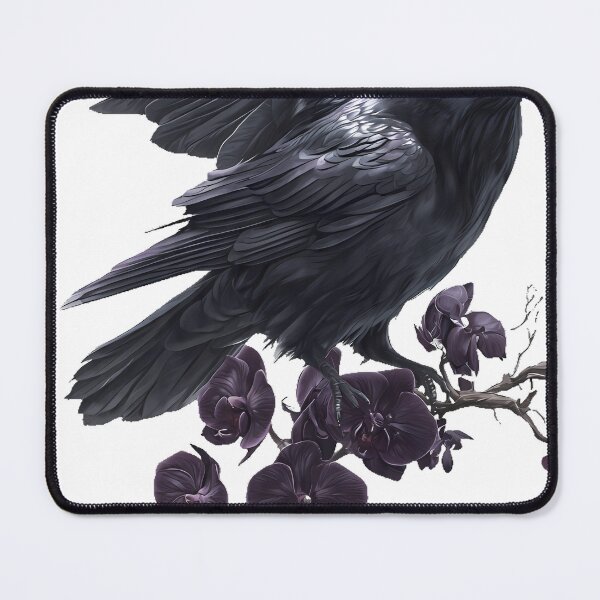 Item preview, Raven Moonlit Gothic Orchid designed and sold by IllumeInk.