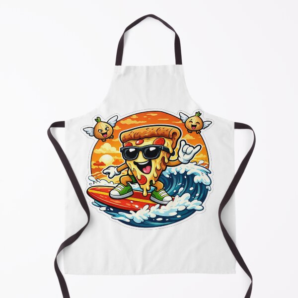 Item preview, Cool Pizza Surfing Slice designed and sold by Owcomm.