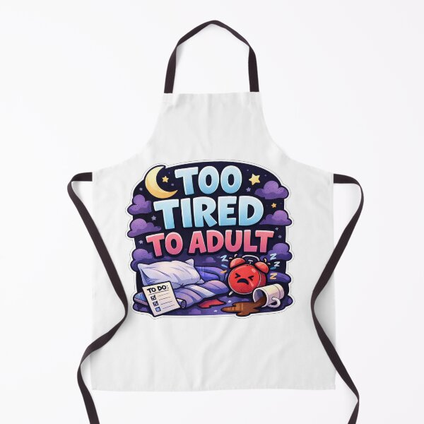 Item preview, Too Tired To Adult designed and sold by Owcomm.