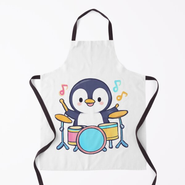 Item preview, Drummer Penguin designed and sold by foryouandyours.