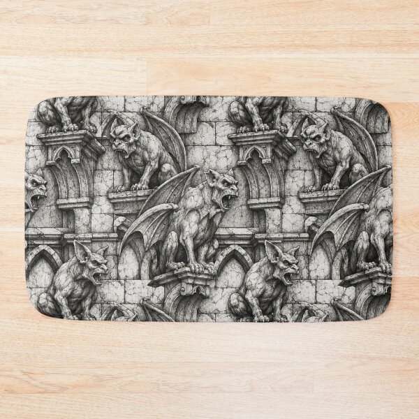 Item preview, Gothic Stone Gargoyle Pattern designed and sold by Owcomm.