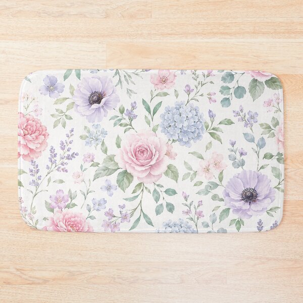 Item preview, Soft Pastel Floral Garden Watercolor designed and sold by Owcomm.