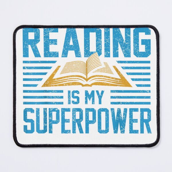 Item preview, Reading Is My Superpower Read Books Lover womens mens T-Shirt designed and sold by gidget-gadget.