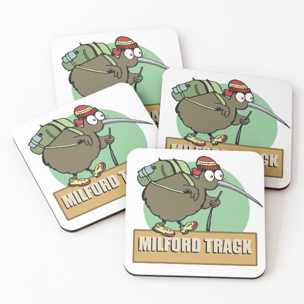 Item preview, Milford Track New Zealand Hiking Kiwi designed and sold by Al Benge.