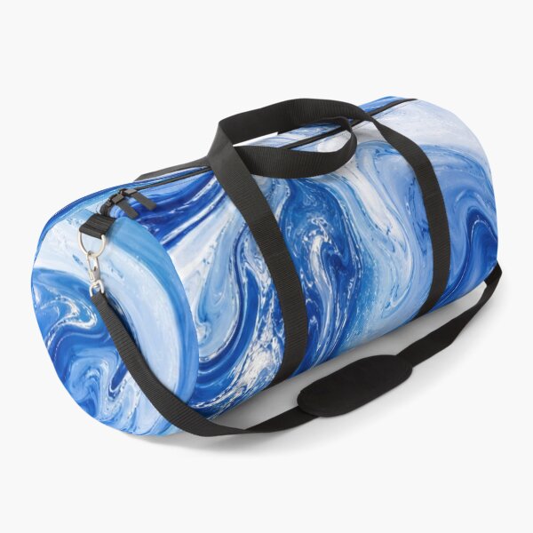 Item preview, Oceanic Blue Swirl Marble Pattern designed and sold by Owcomm.