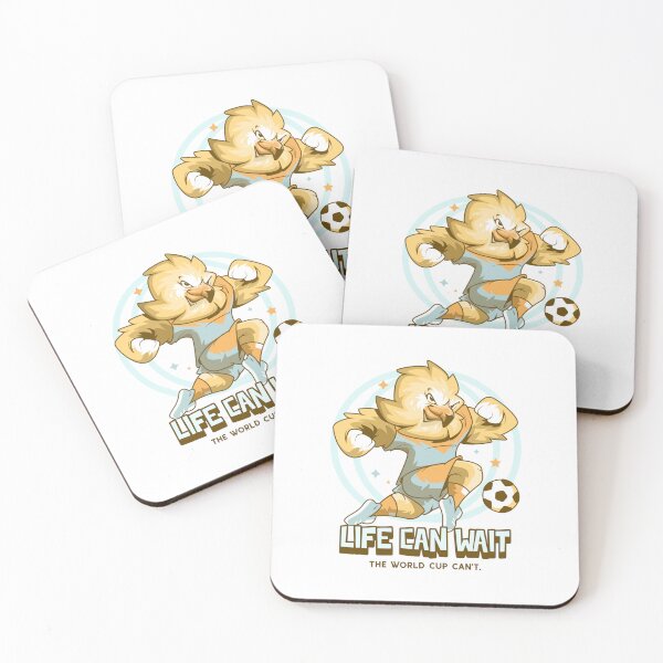 Item preview, Life Can Wait World Cup Can't Football Soccer FIFA World Cup Fan designed and sold by DesignbyAACreations .