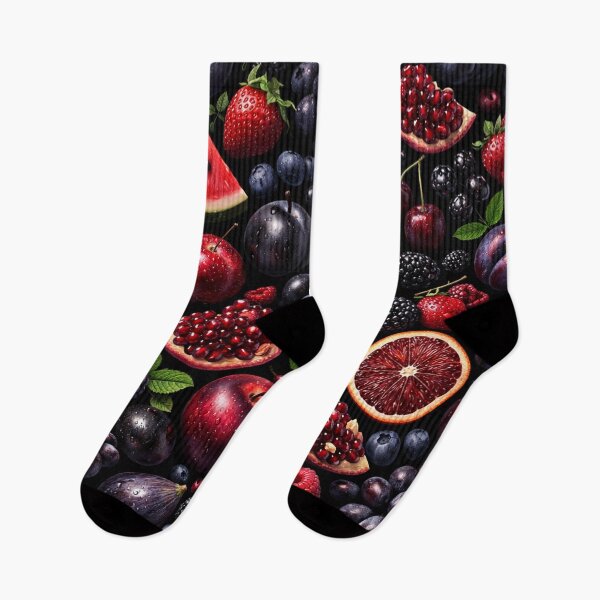 Item preview, Dark Fruit Harvest Pattern designed and sold by Owcomm.