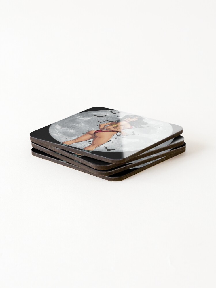 Thumbnail 4 of 5, Coasters (Set of 4), Vampirella designed and sold by Ralvarias81.