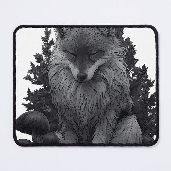 Item preview, Wolf Gothic Moonlit Clearing designed and sold by IllumeInk.