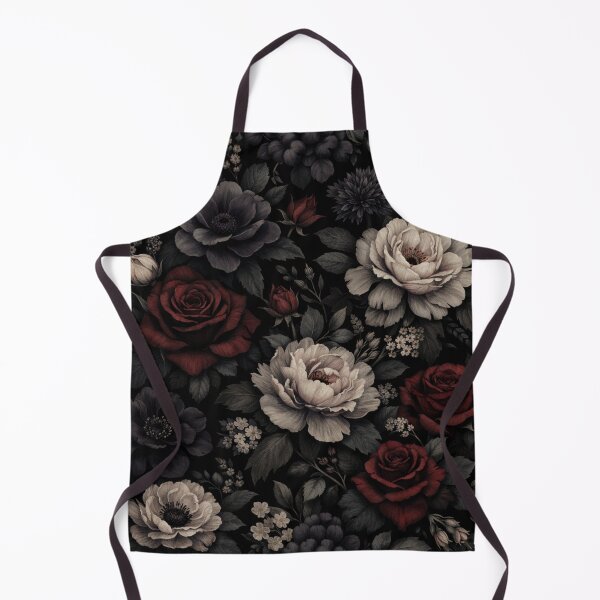 Item preview, Gothic Dark Botanical Floral Pattern designed and sold by Owcomm.