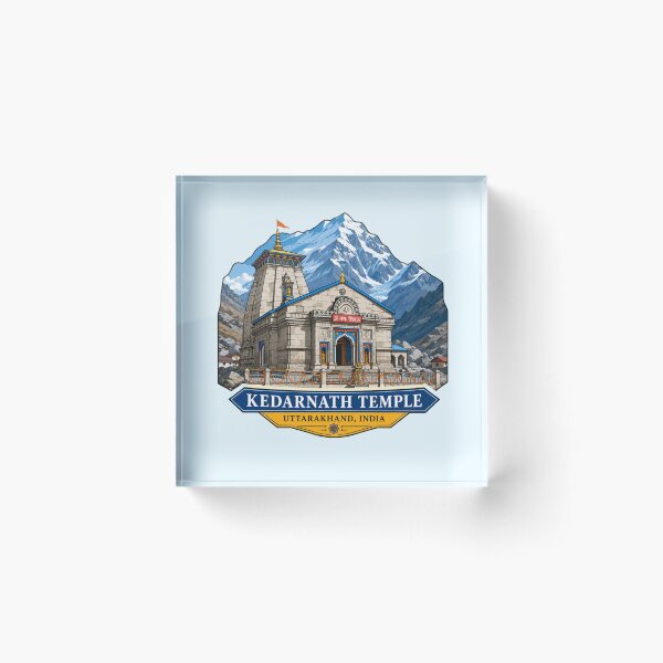 Item preview, Kedarnath Temple, Uttarakhand, India designed and sold by Myra365Art.