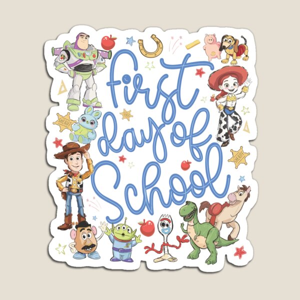 Item preview, First Day Of School Back To School Cartoon Friends designed and sold by nojany.
