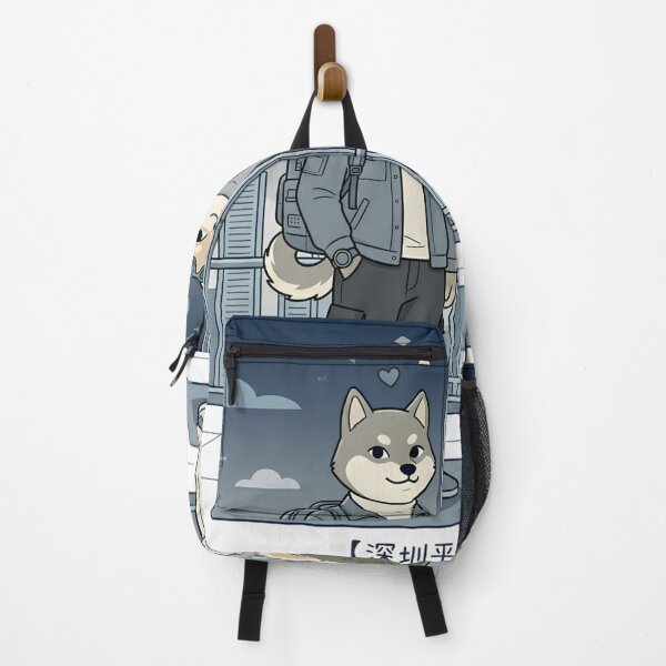Item preview, Shiba Inu Couple Techwear Streetwear Shenzhen City designed and sold by TaiwanMemory.