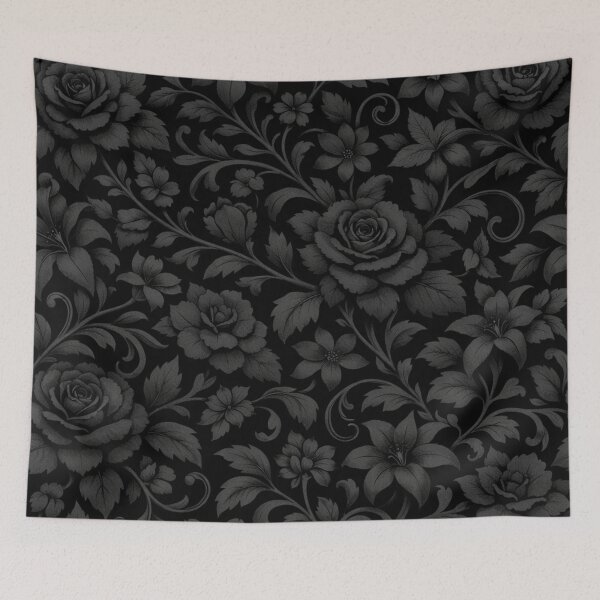 Item preview, Dark Gothic Floral Pattern designed and sold by Owcomm.