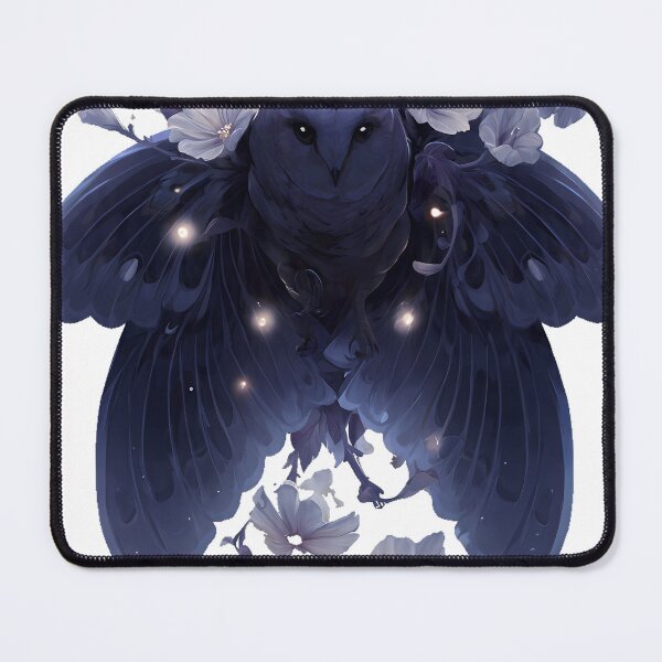 Item preview, Owl Moth Wings Night Flowers designed and sold by IllumeInk.